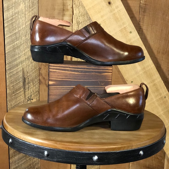 ARIAT | Cognac Leather Paddock Shoes - Picture 4 of 8